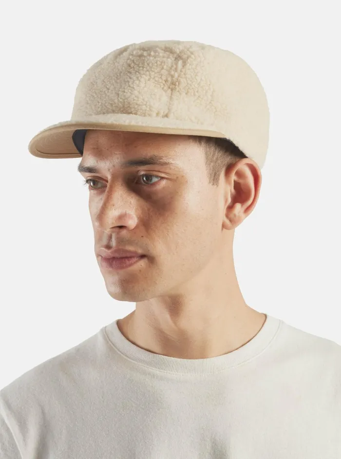 Cableami Boa Jet Cap In Beige Men Universal Works Hats