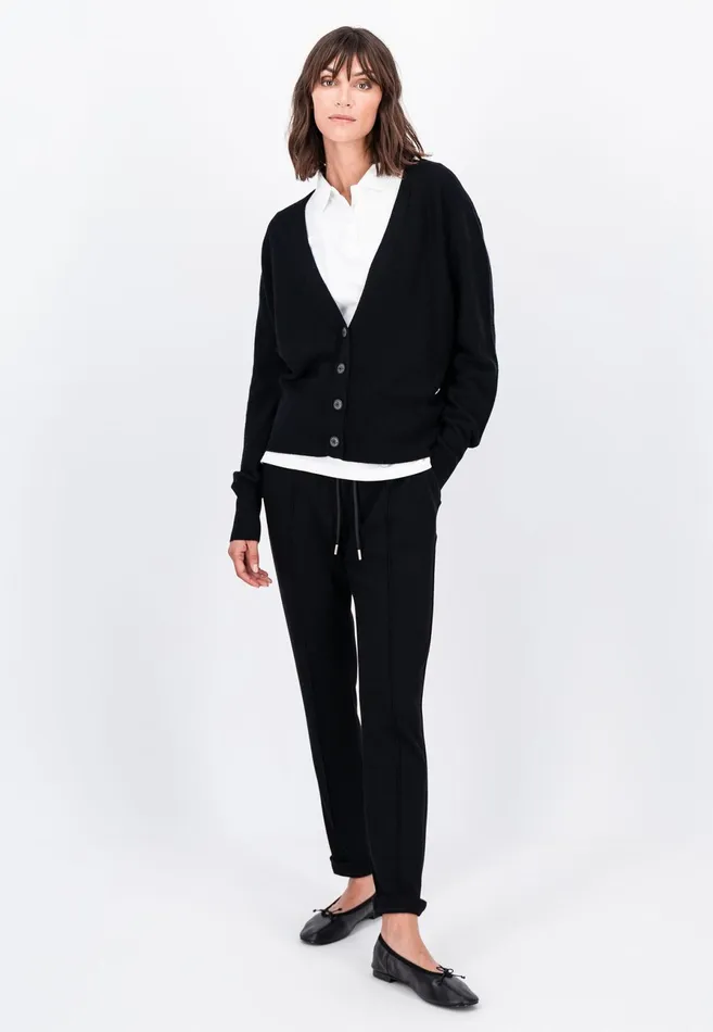 Cardigan Women FYNCHHATTON Parting Jacket Made Of Wool Mix With Buttons Blackroyal Bluewinter Beige