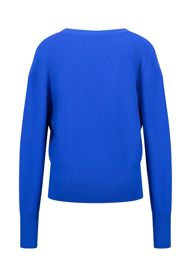 Cardigan Women FYNCHHATTON Parting Jacket Made Of Wool Mix With Buttons Blackroyal Bluewinter Beige