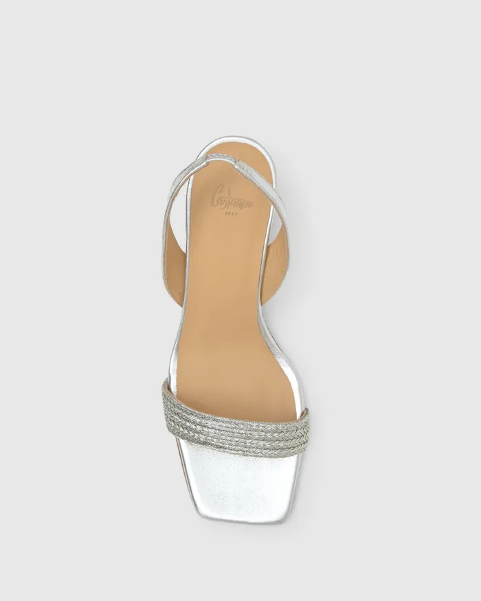 Castaer Barby142 Platino Women Wedges