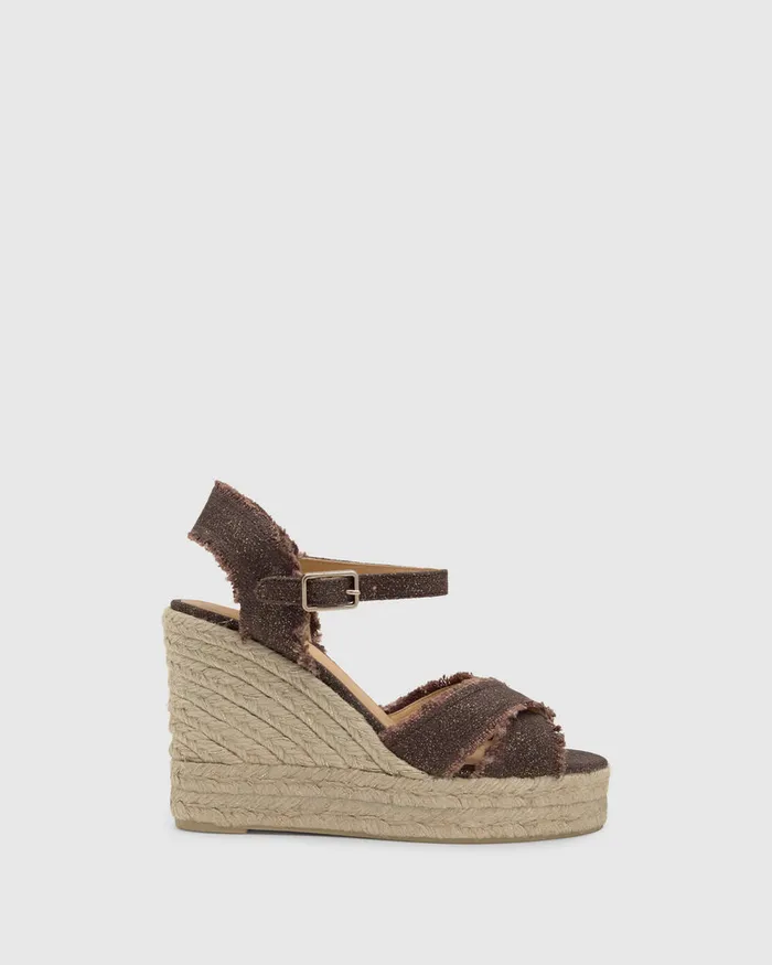 Castaer Bromelia8ed032 Marronoro Women Wedges