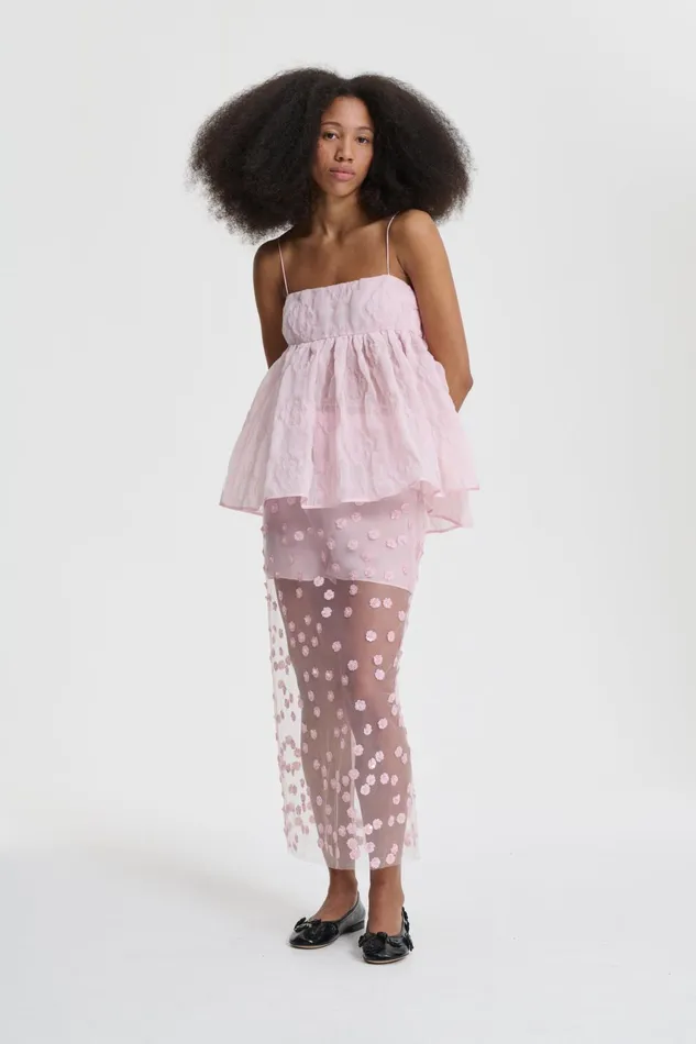 Cecilie Bahnsen Blouses Women VERONICA TOP Pink