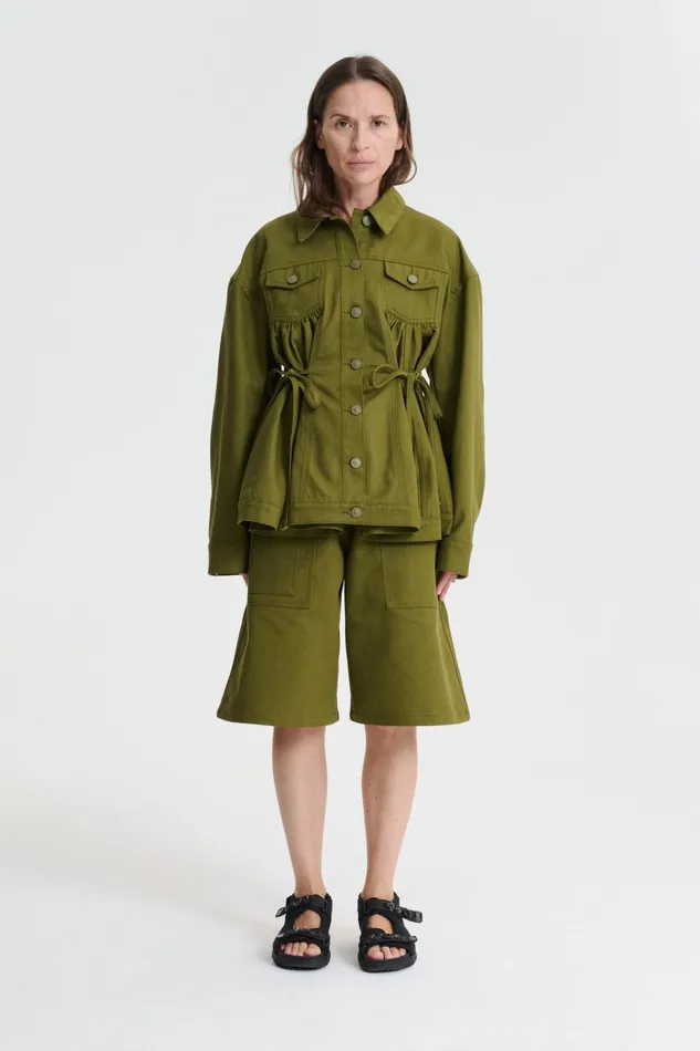 Cecilie Bahnsen Jackets Women ALICE JACKET Olive Green