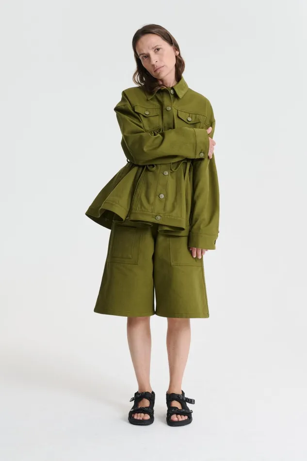 Cecilie Bahnsen Jackets Women ALICE JACKET Olive Green