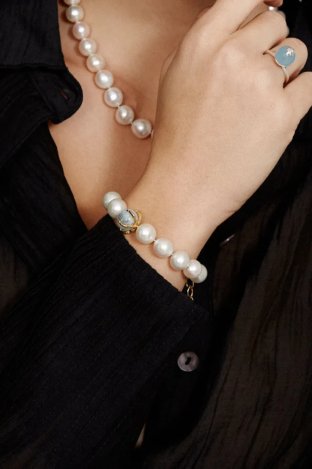 Chan Luu Bracelets Lark Bracelet White Pearl Mix 8211 Women