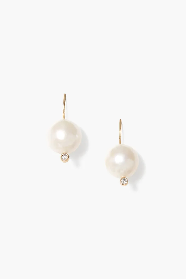Chan Luu Earrings 14k Kaia Earrings White Pearl 8211 Women