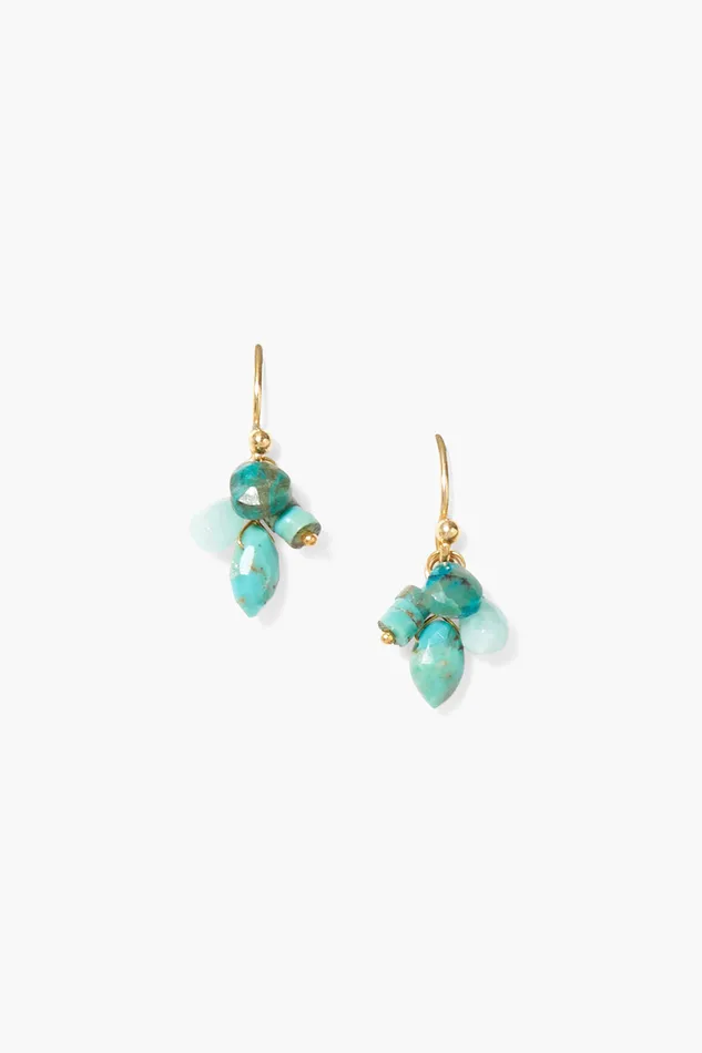 Chan Luu Earrings Hila Earrings Turquoise Mix 8211 Women