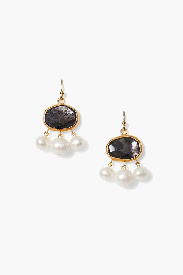 Chan Luu Earrings Marseille Drop Earrings Hypersthene Mix 8211 Women