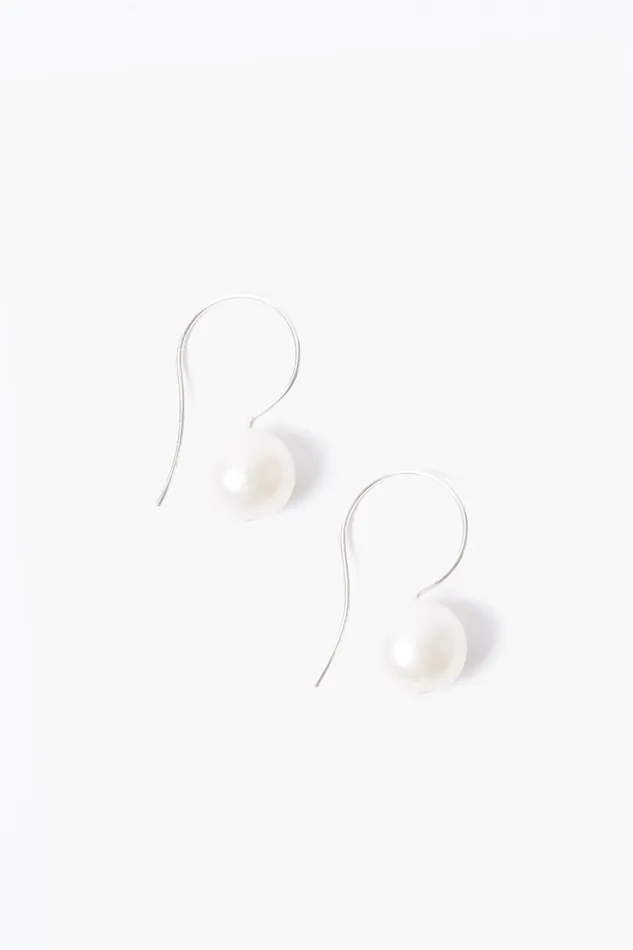 Chan Luu Earrings White Baroque Pearl Drop Earrings 8211 Women