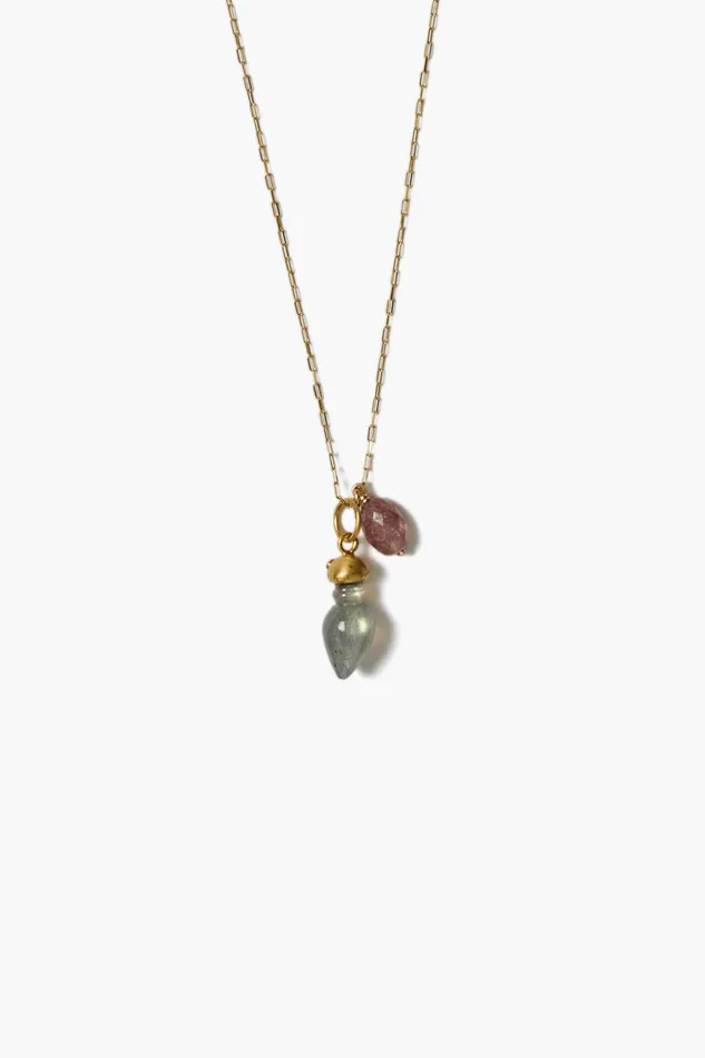 Chan Luu Necklaces 14k Roman Amulet Necklace Labradorite Mix 8211 Women