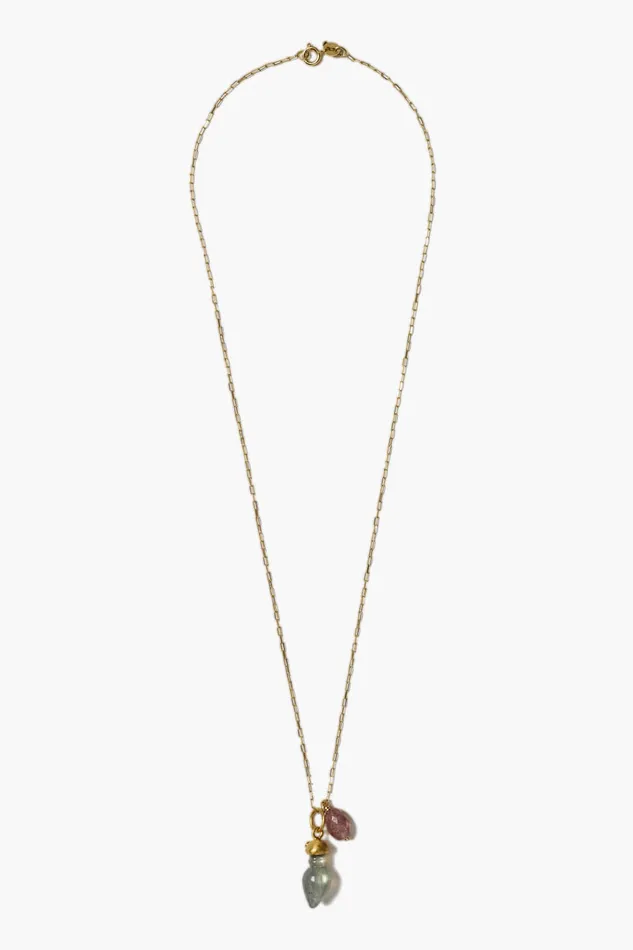 Chan Luu Necklaces 14k Roman Amulet Necklace Labradorite Mix 8211 Women