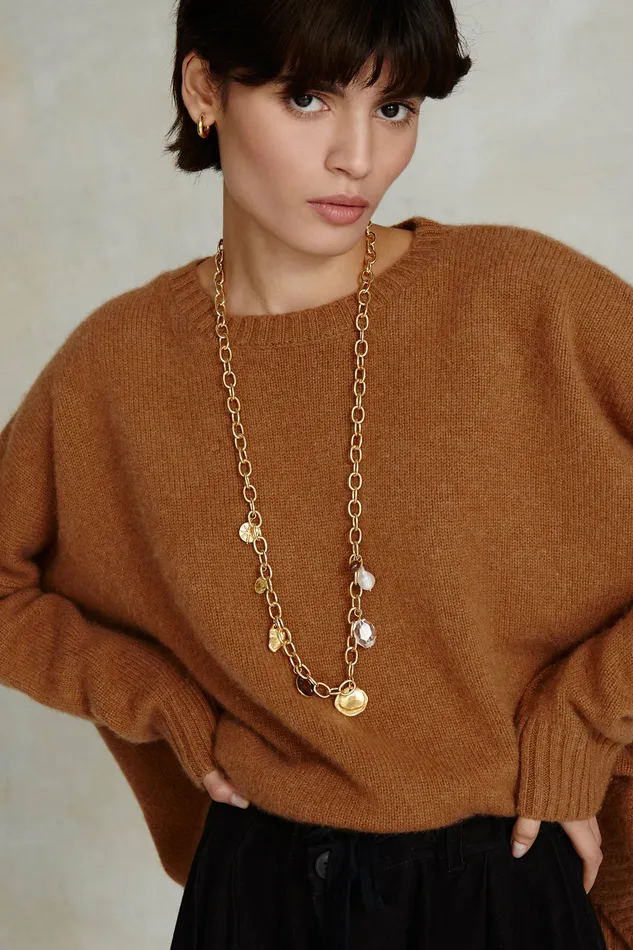 Chan Luu Necklaces Anya Necklace Gold Mix 8211 Women