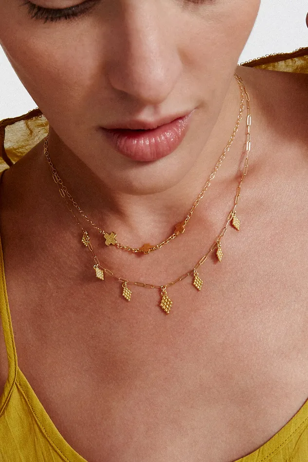 Chan Luu Necklaces Bijou Charm Necklace Yellow Gold 8211 Women