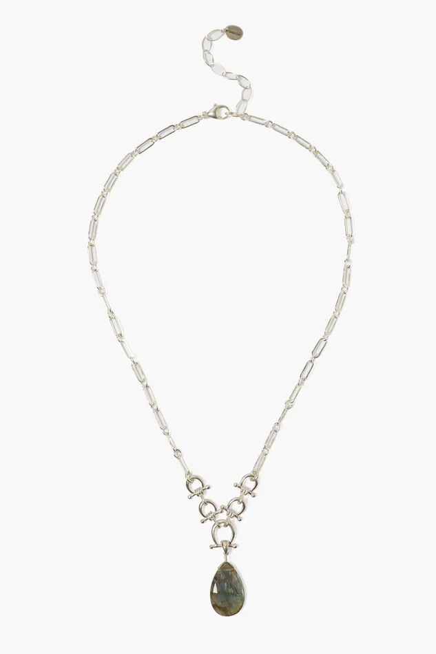 Chan Luu Necklaces Cheval Necklace Silver Labradorite 8211 Women
