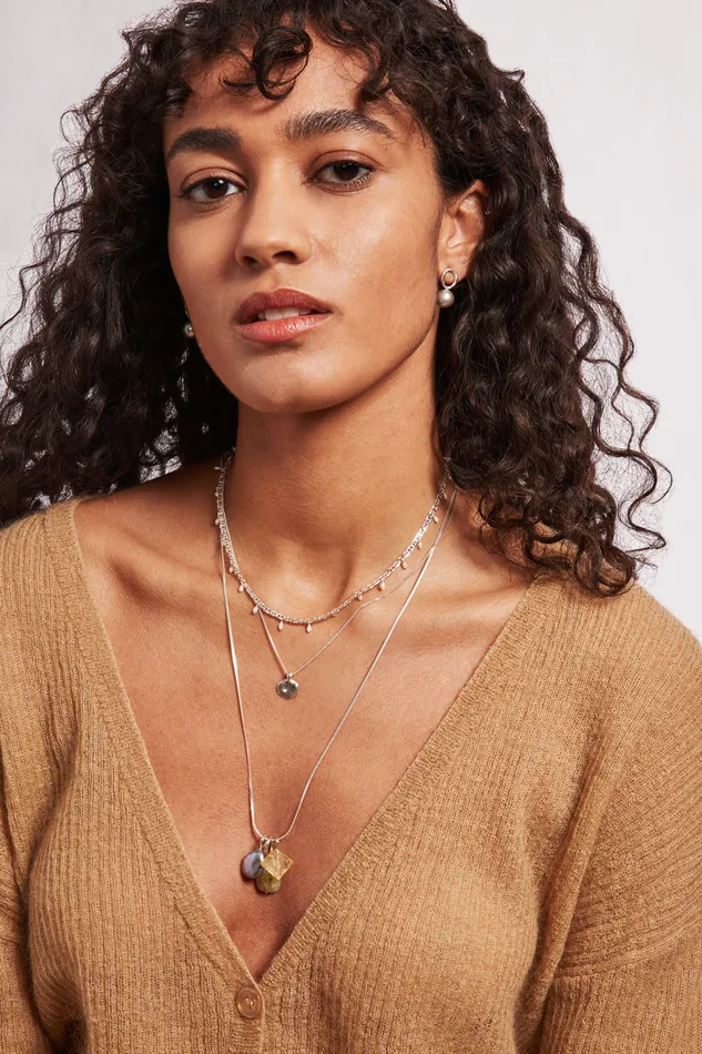 Chan Luu Necklaces Coin Necklace Silver 8211 Women