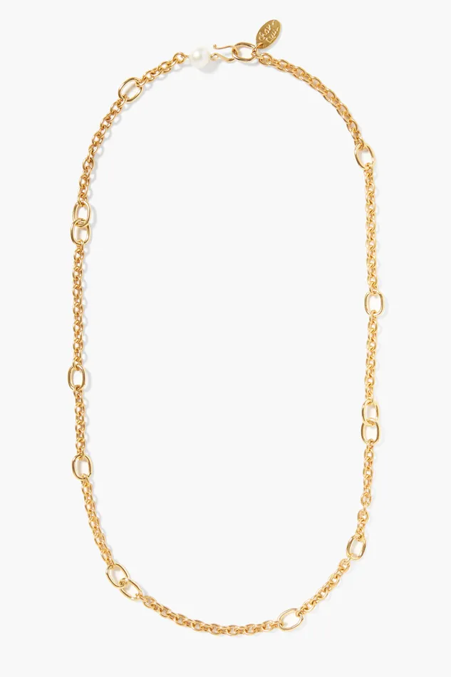 Chan Luu Necklaces Frances Long Necklace Yellow Gold 8211 Women