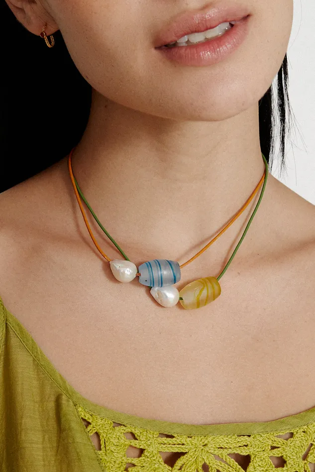 Chan Luu Necklaces Palisade Necklace Marigold 8211 Women