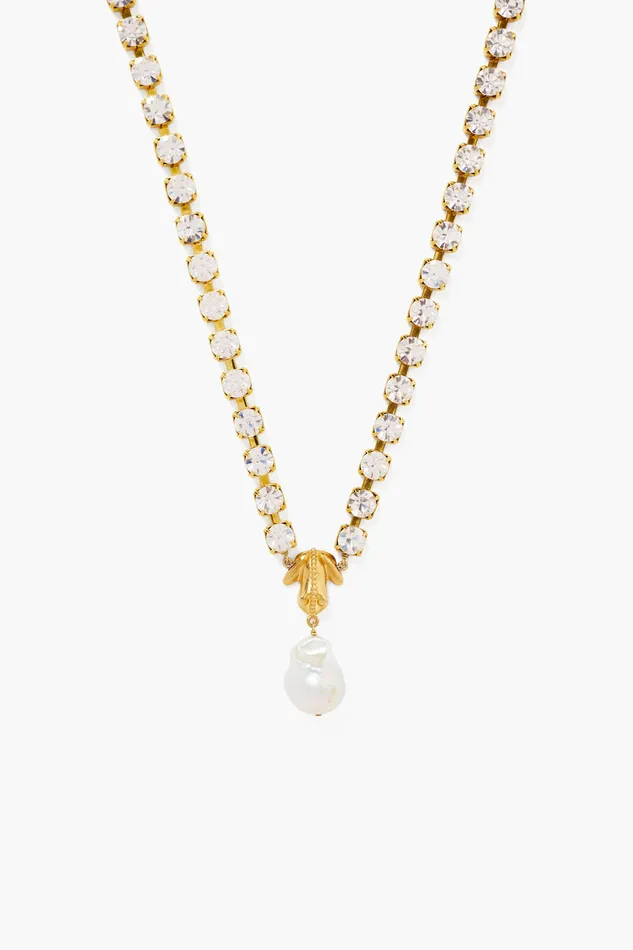Chan Luu Necklaces Pippa Choker Necklace White Pearl 8211 Women