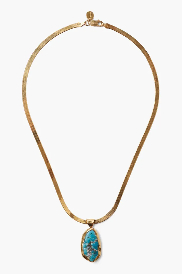 Chan Luu Necklaces Turquoise Totem Herringbone Necklace 8211 Women