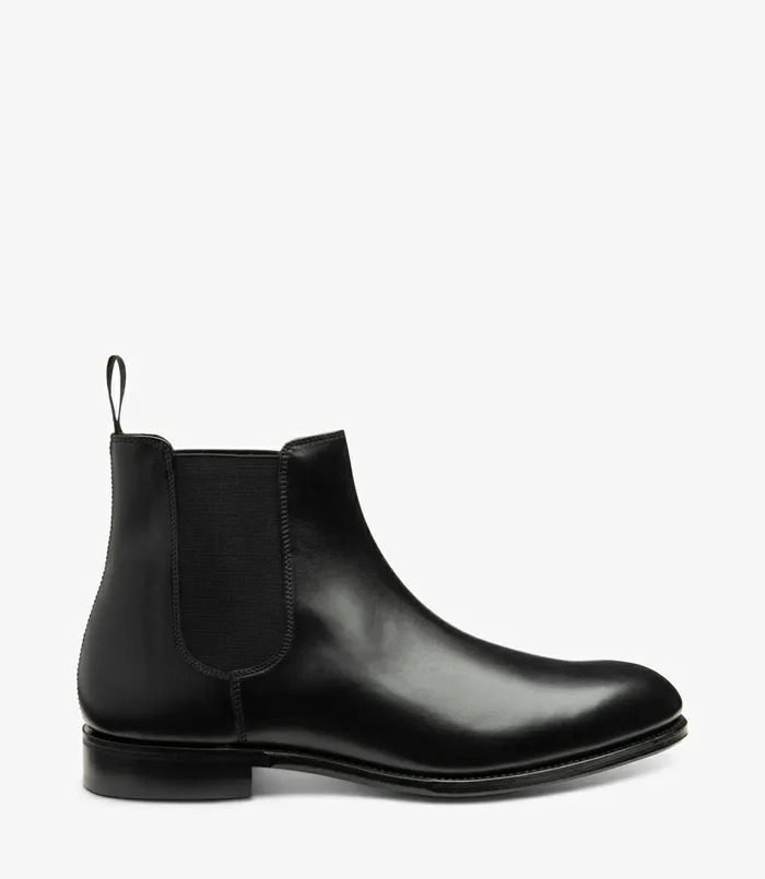 Chelsea Boots Men Coppergate Carbon Black Loake
