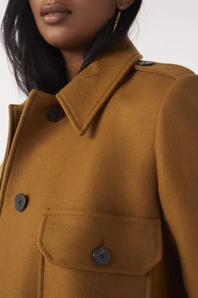 ChipieLong Coat Clothing Baandsh Jackets and Coats