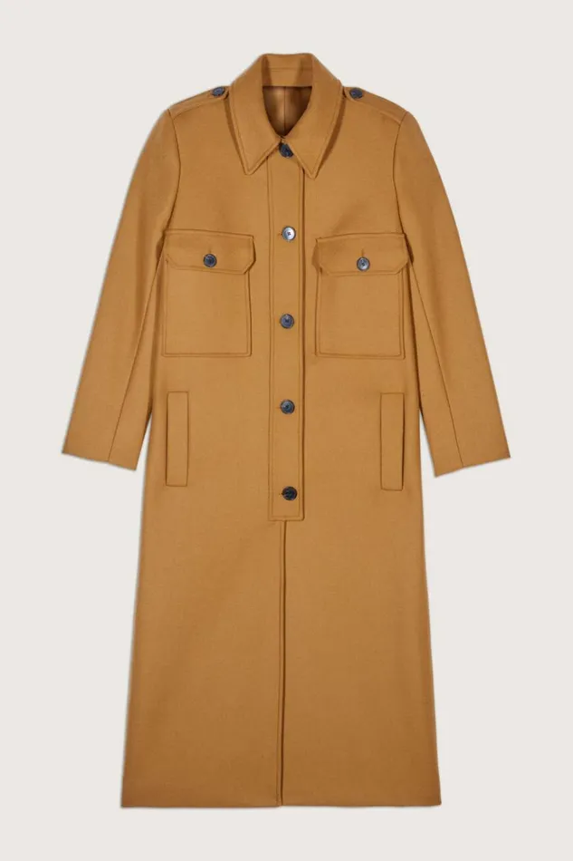 ChipieLong Coat Clothing Baandsh Jackets and Coats