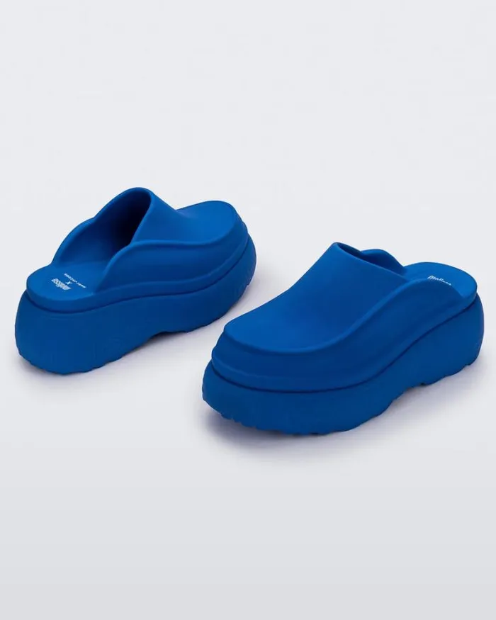 Clog Blue Women Melissa Slides