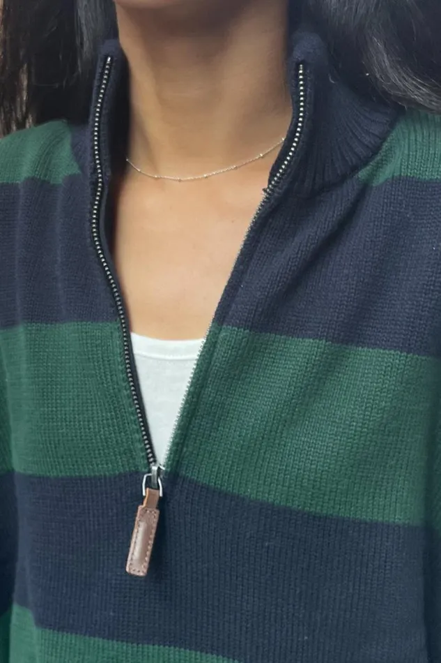 Clothing Aleah Cotton Stripe Sweater Brandy Melville SWEATERS
