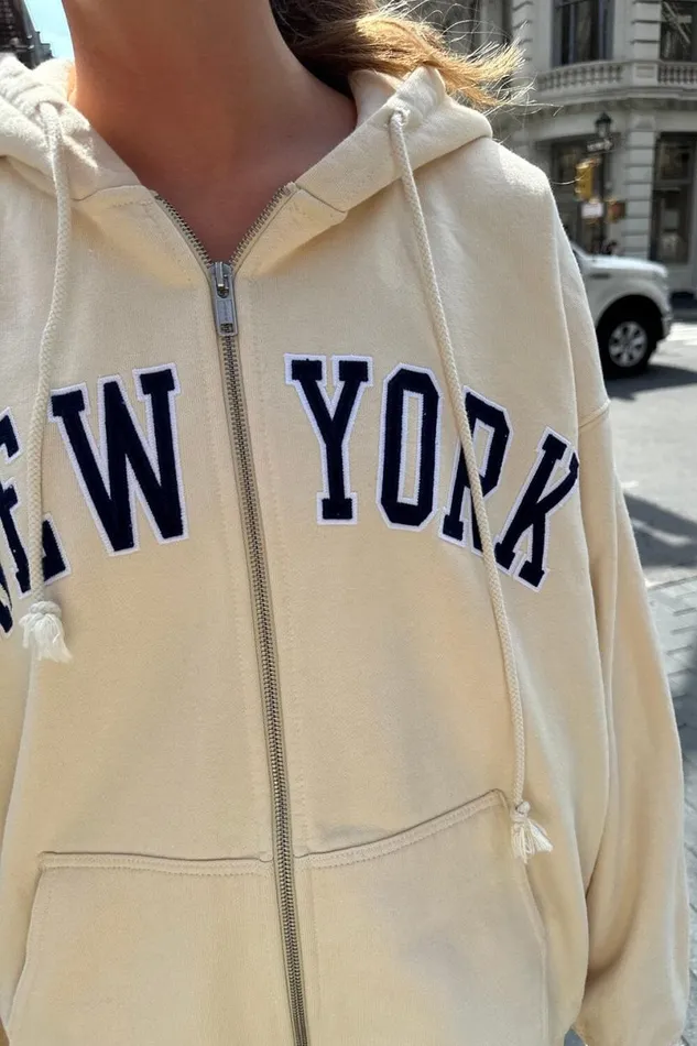 Clothing Christy New York Hoodie Brandy Melville SWEATPANTS and SWEATSHIRTS