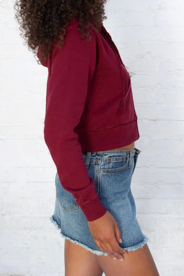 Clothing Crystal Hoodie Brandy Melville SWEATPANTS and SWEATSHIRTS