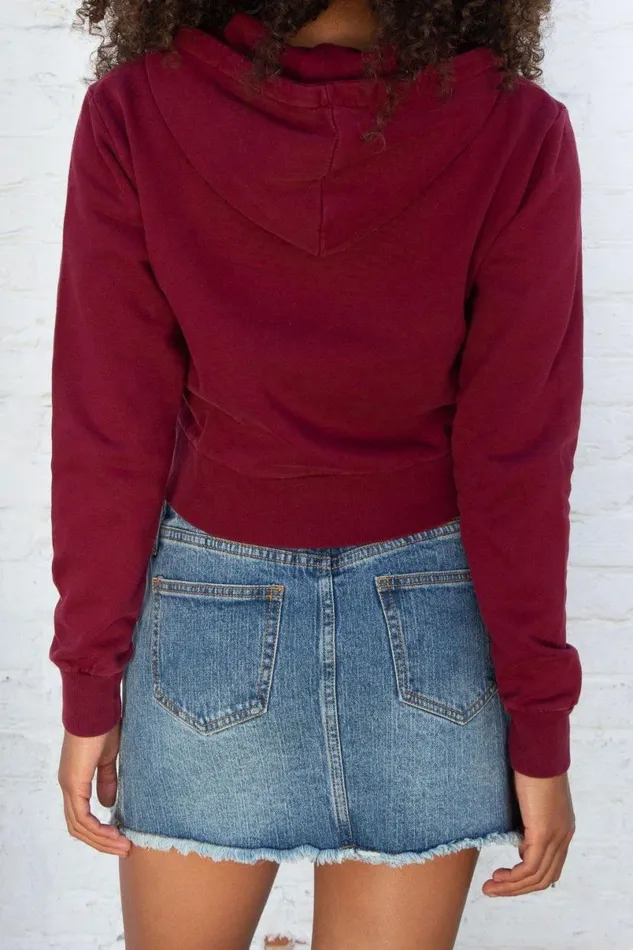 Clothing Crystal Hoodie Brandy Melville SWEATPANTS and SWEATSHIRTS