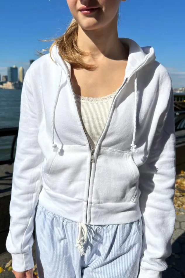 Clothing Crystal Hoodie Brandy Melville SWEATPANTS and SWEATSHIRTS
