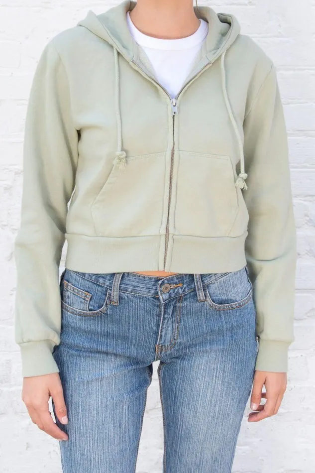Clothing Crystal Hoodie Brandy Melville SWEATPANTS and SWEATSHIRTS
