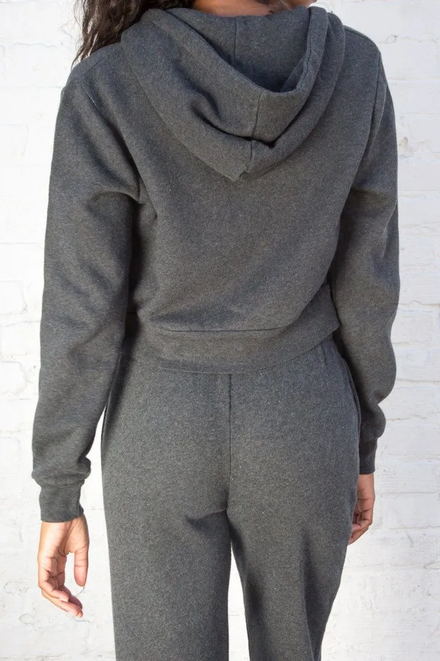 Clothing Crystal Hoodie Brandy Melville SWEATPANTS and SWEATSHIRTS