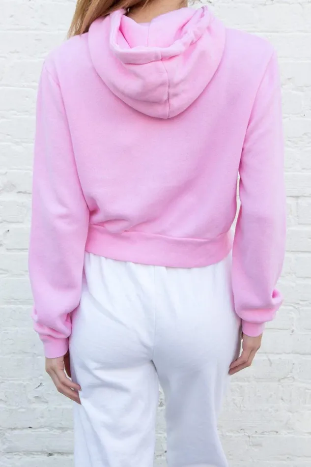 Clothing Crystal Hoodie Brandy Melville SWEATPANTS and SWEATSHIRTS