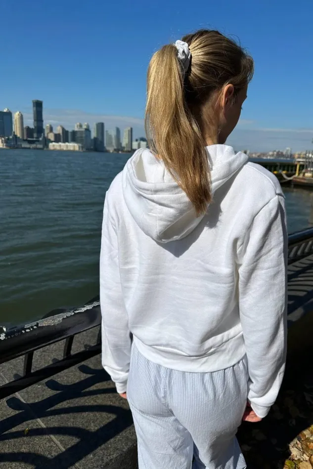 Clothing Crystal Hoodie Brandy Melville SWEATPANTS and SWEATSHIRTS