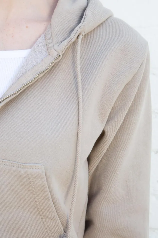 Clothing Crystal Hoodie Brandy Melville SWEATPANTS and SWEATSHIRTS