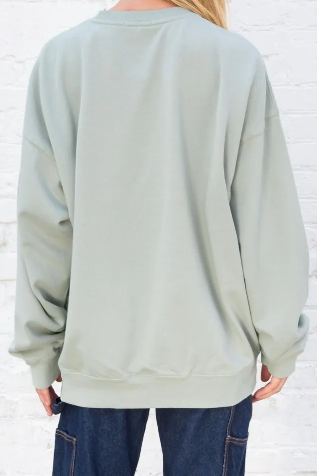 Clothing Erica Oversized Sweatshirt Brandy Melville SWEATPANTS and SWEATSHIRTS Clothing Erica Oversized Sweatshirt Brandy Melville SWEATPANTS and SWEATSHIRTS