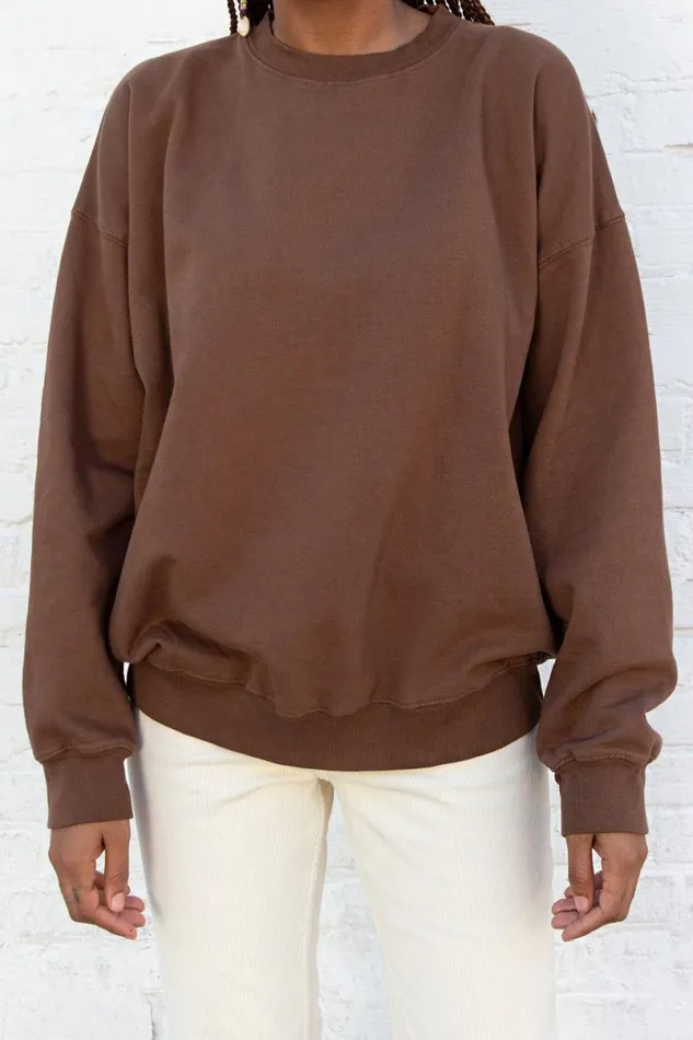 Clothing Erica Oversized Sweatshirt Brandy Melville SWEATPANTS and SWEATSHIRTS Clothing Erica Oversized Sweatshirt Brandy Melville SWEATPANTS and SWEATSHIRTS
