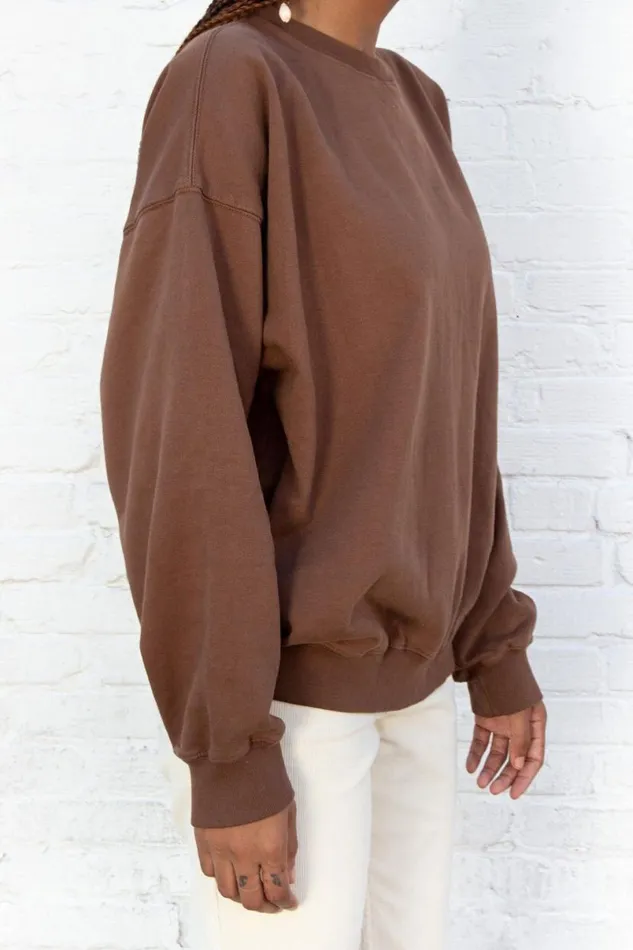 Clothing Erica Oversized Sweatshirt Brandy Melville SWEATPANTS and SWEATSHIRTS Clothing Erica Oversized Sweatshirt Brandy Melville SWEATPANTS and SWEATSHIRTS