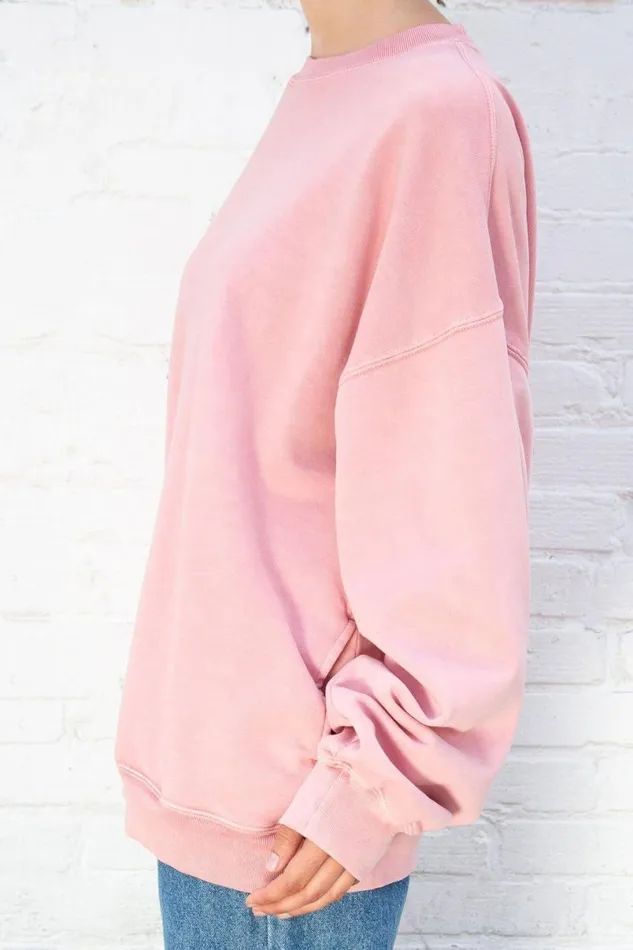 Clothing Erica Oversized Sweatshirt Brandy Melville SWEATPANTS and SWEATSHIRTS Clothing Erica Oversized Sweatshirt Brandy Melville SWEATPANTS and SWEATSHIRTS