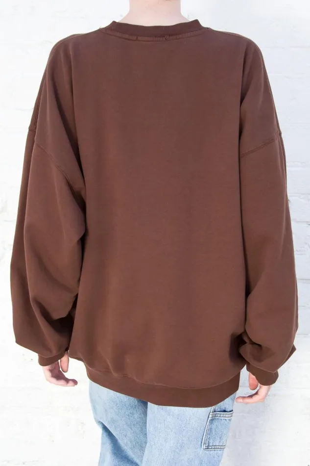 Clothing Erica Oversized Sweatshirt Brandy Melville SWEATPANTS and SWEATSHIRTS Clothing Erica Oversized Sweatshirt Brandy Melville SWEATPANTS and SWEATSHIRTS