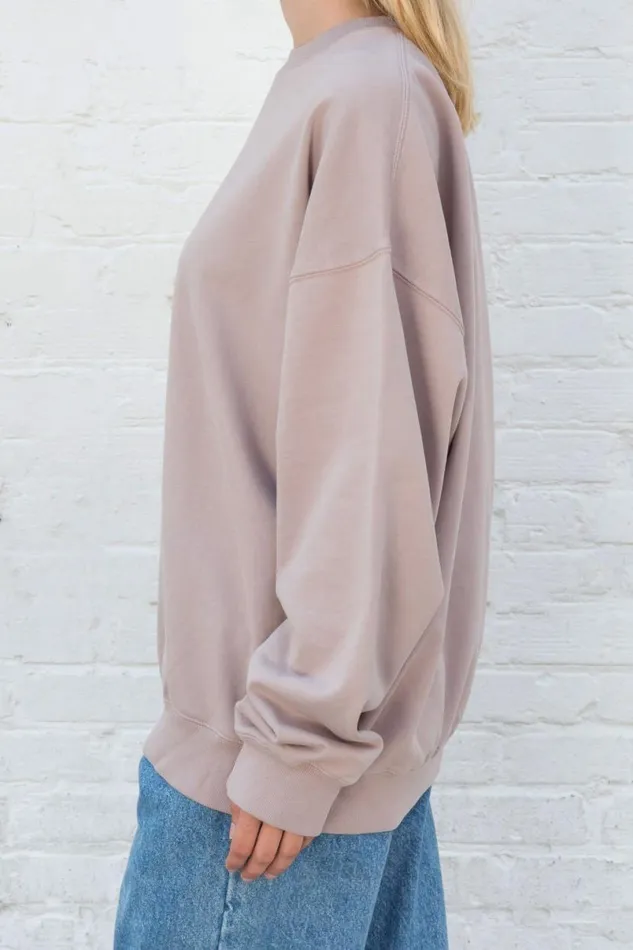 Clothing Erica Oversized Sweatshirt Brandy Melville SWEATPANTS and SWEATSHIRTS Clothing Erica Oversized Sweatshirt Brandy Melville SWEATPANTS and SWEATSHIRTS