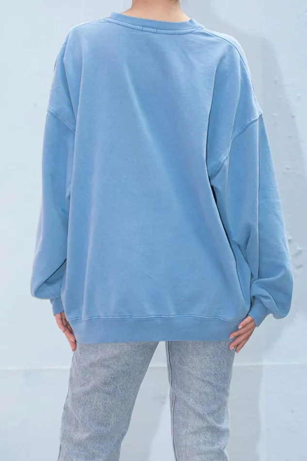 Clothing Erica Oversized Sweatshirt Brandy Melville SWEATPANTS and SWEATSHIRTS Clothing Erica Oversized Sweatshirt Brandy Melville SWEATPANTS and SWEATSHIRTS