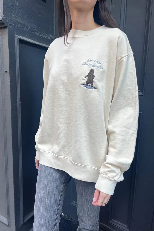Clothing Erica Snow Lodge Greater Yellowstone Sweatshirt Brandy Melville SWEATPANTS and SWEATSHIRTS