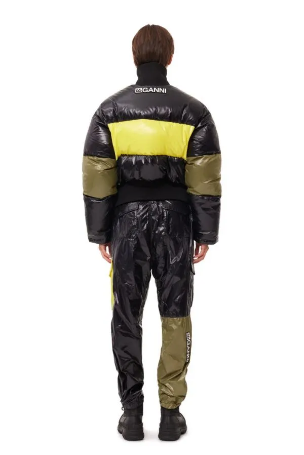 Clothing GANNI Outerwear X 66North Askja Down Bomber Black