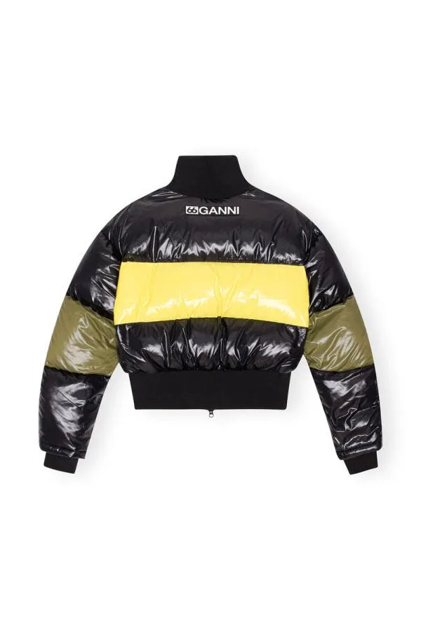 Clothing GANNI Outerwear X 66North Askja Down Bomber Black