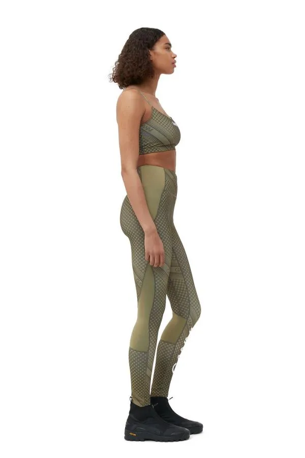 Clothing GANNI Trousers Active Ultra High Waist Leggings Kalamata