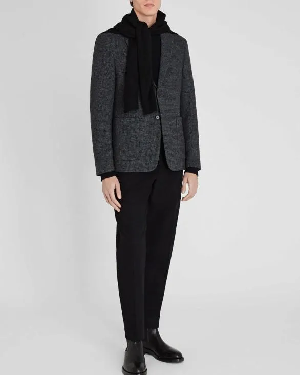 Club Monaco Blazers and Suiting Capsule Winter Textured Jacket Navy 8211 Men