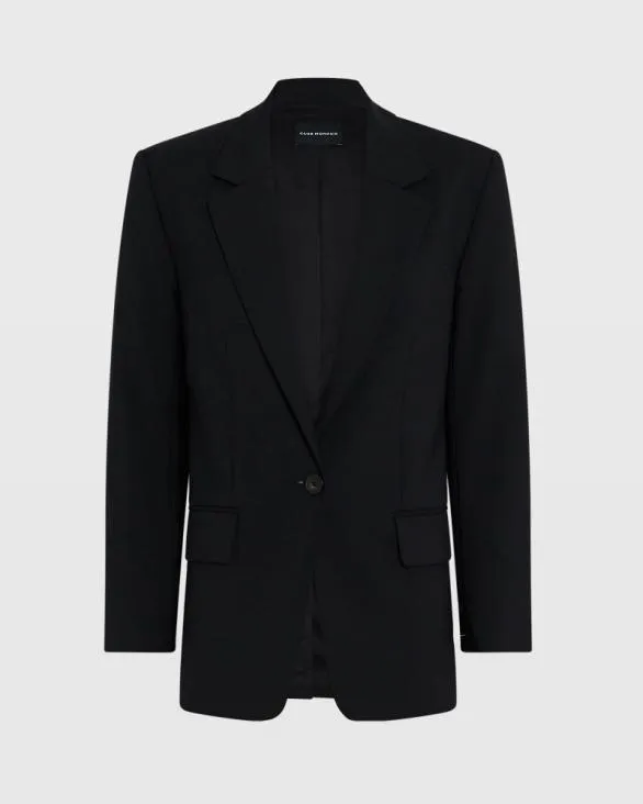 Club Monaco Blazers and Suiting Relaxed SingleBreasted Borrem Blazer Black 8211 Women